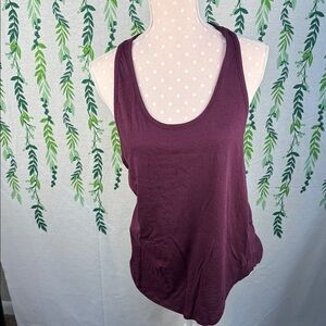 Victoria's Secret Rich Plum Tank Top B5